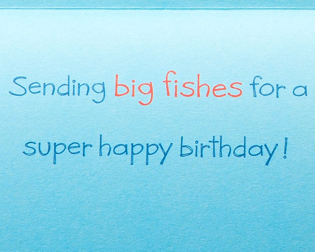  Papyrus Birthday Card for Fisherman (Catch the Best Birthday) :  Everything Else