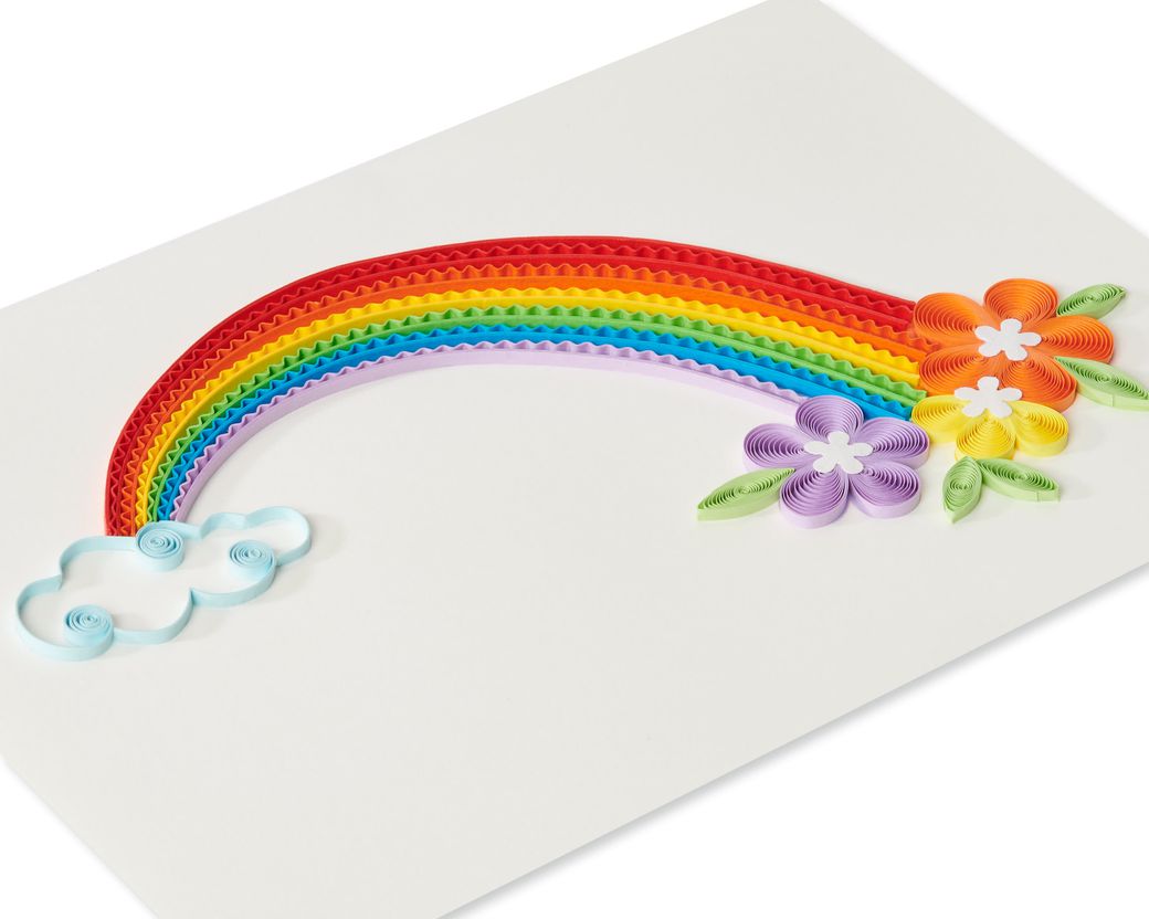 Thank You Card Rainbow - PAPYRUS  Blank note cards, Note cards, Rainbow  card