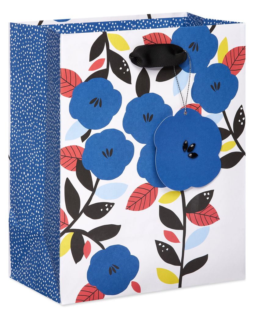 Blue Navy Decorative Gift Bag