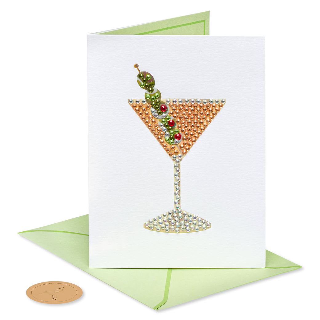 Cheers to You Birthday Greeting Card - Designed by Judith Leiber Image 4
