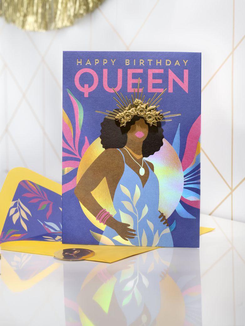 Own This Day Birthday Greeting Card for Her - Illustrated by Jordana Alves Araujo Image 5