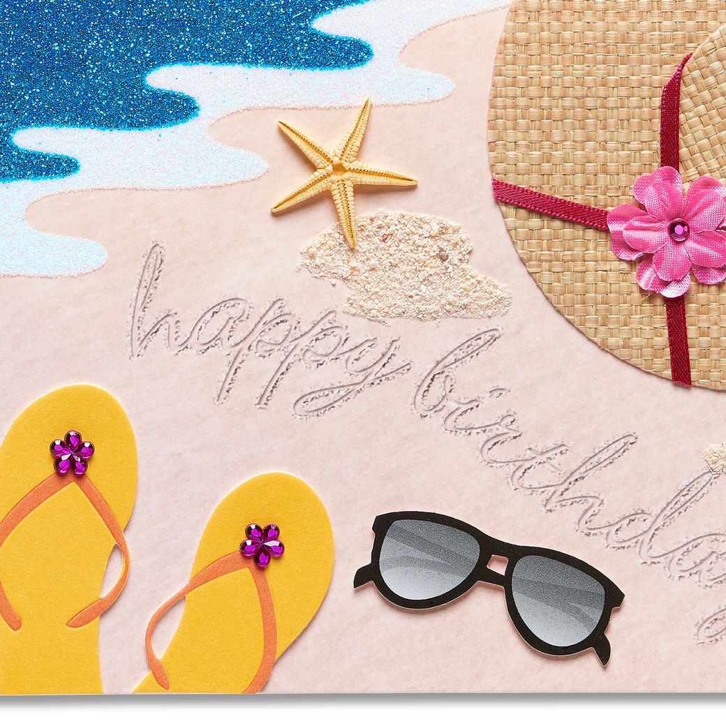 Beach Birthday Greeting CardImage 2