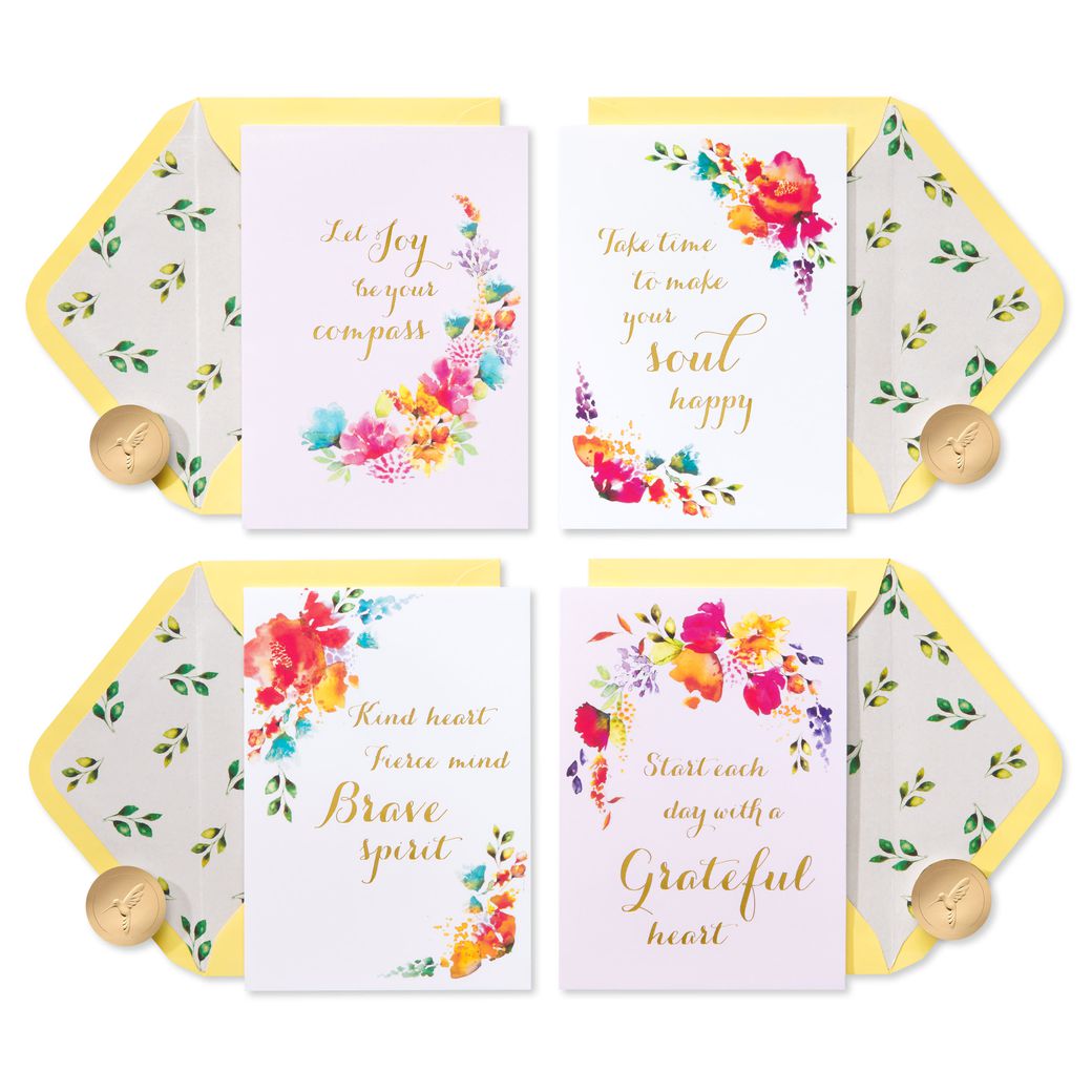 Grateful Heart Blank Encouragement Cards With Envelopes, 20-Count - Papyrus
