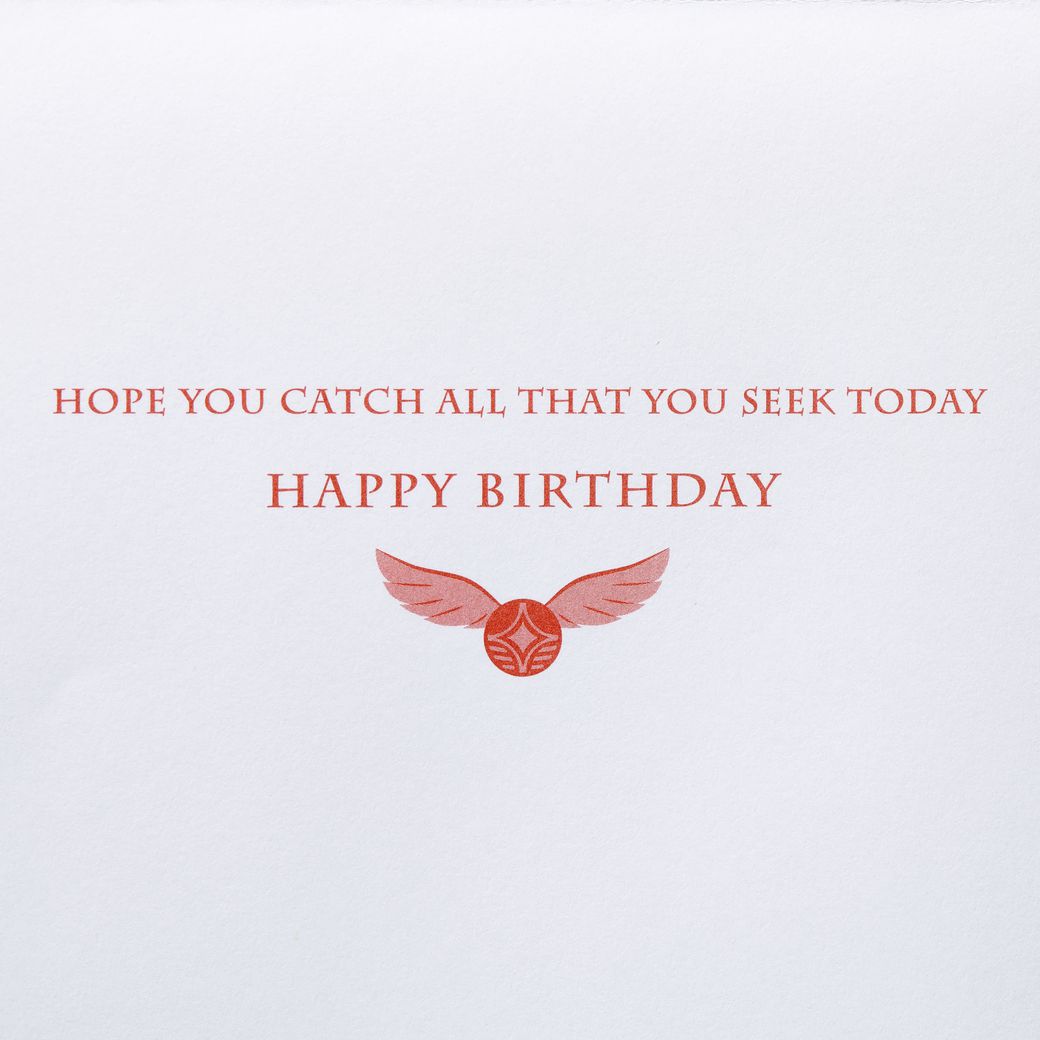 All That You Seek Harry Potter Birthday Greeting Card Image 3