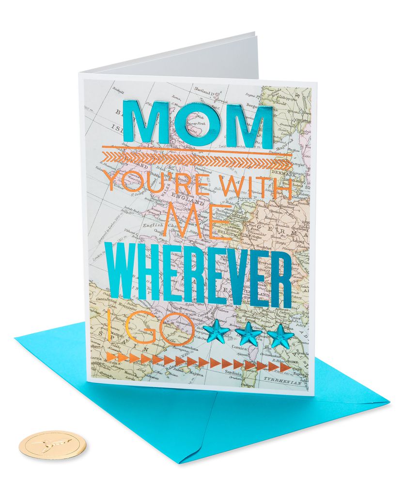 Map Mother's Day Greeting CardImage 4