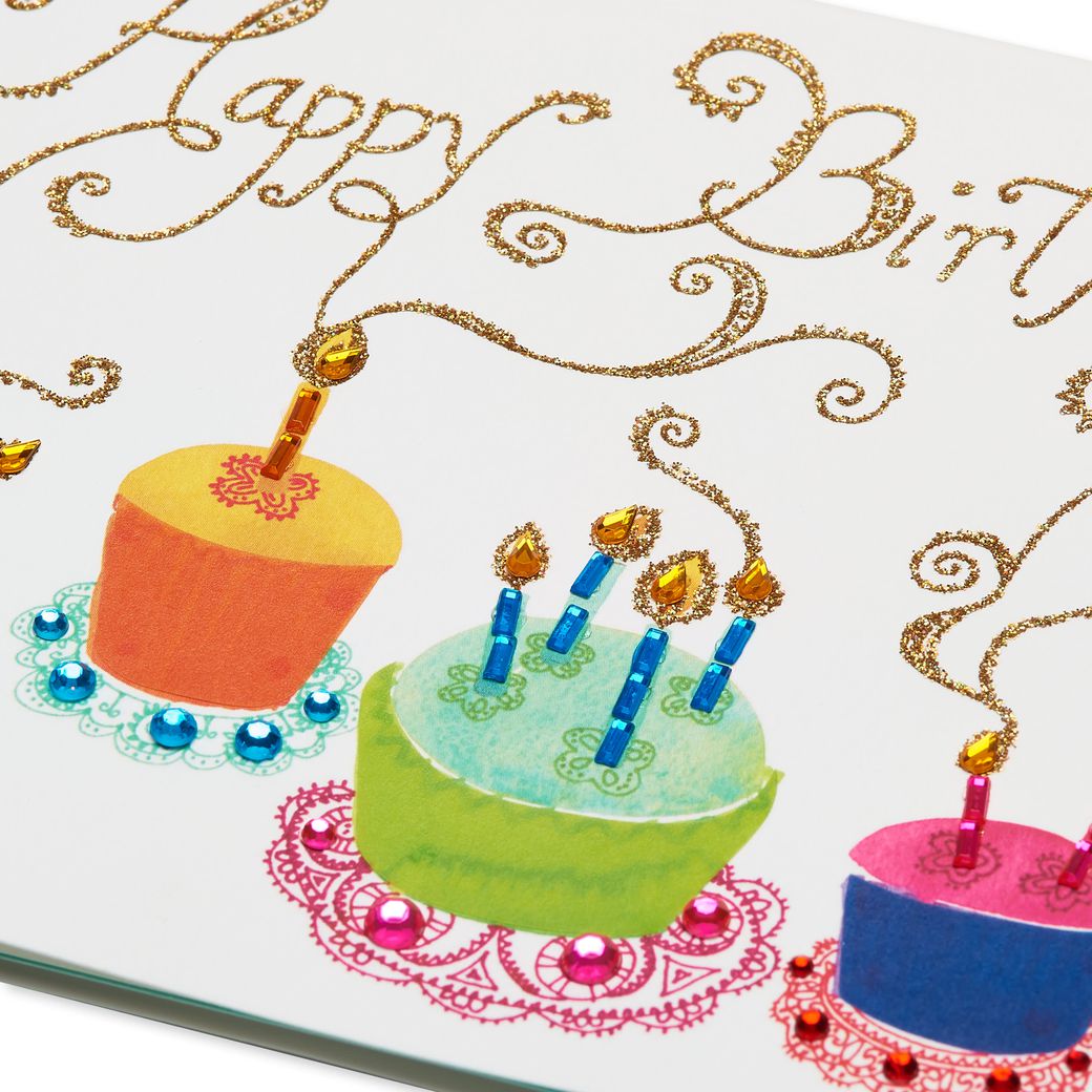 Cupcakes Birthday Greeting Card - Papyrus