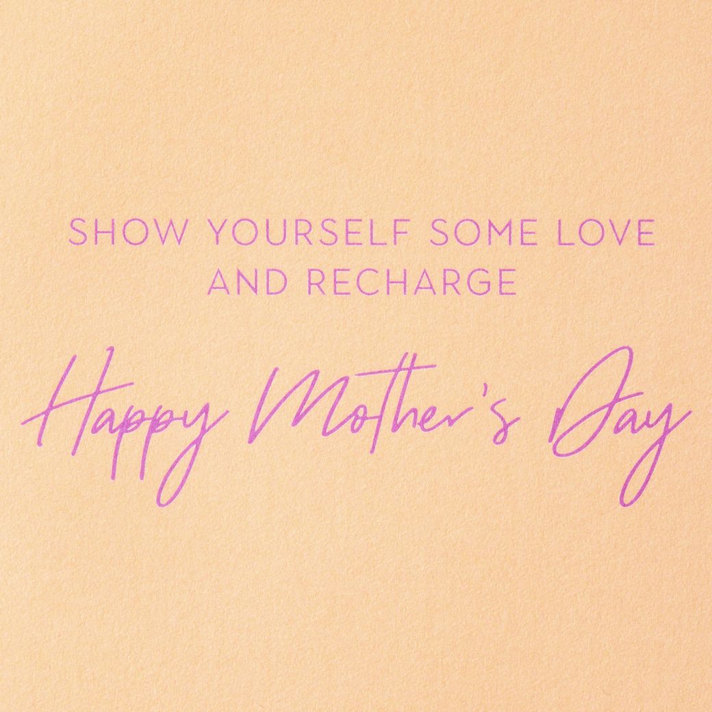 Show Yourself Some Love Mother's Day Greeting Card Image 3