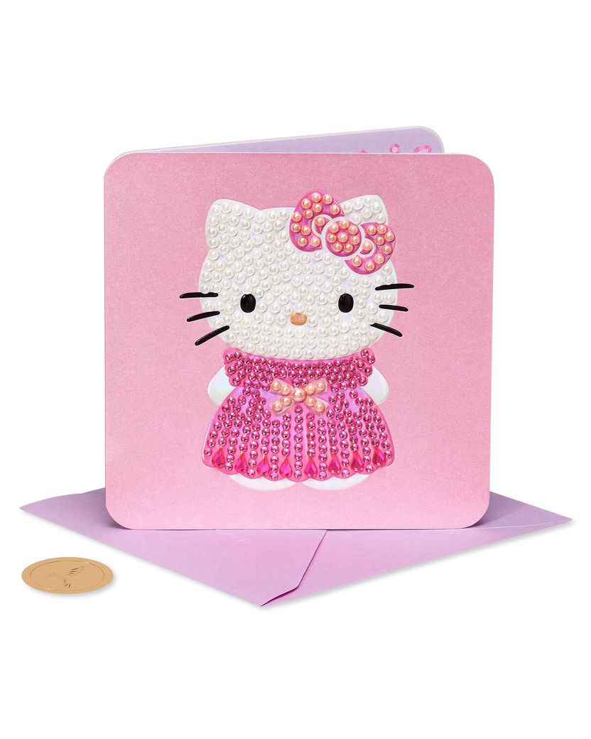 Papyrus Hello Kitty Halloween Card (Happy Halloween Wishes)