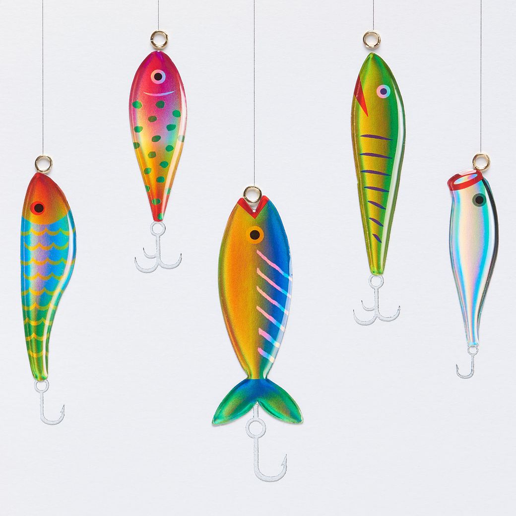 Birthday Card Male - Fishing Lures – Mum and Me Handmade Designs