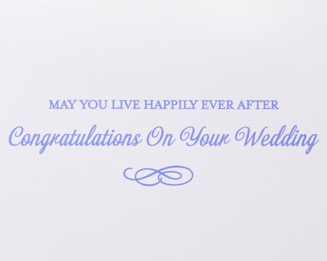 Happily Ever After Wedding Greeting Card Image 4