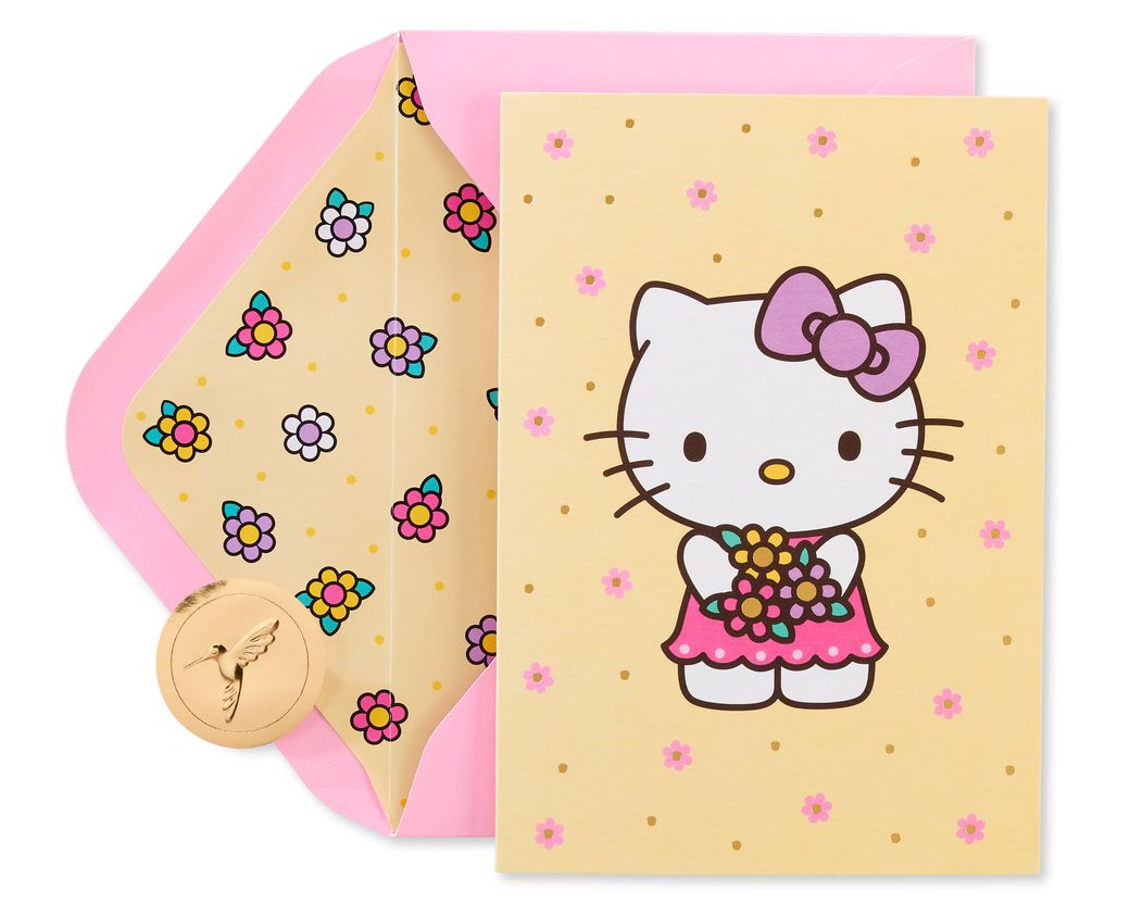 Hello Kitty Blank Cards With Envelopes, 12-Count - Papyrus