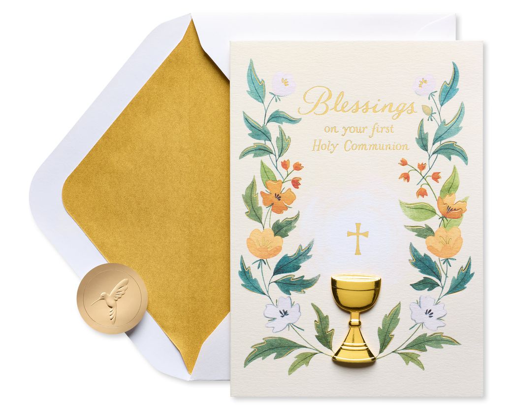 holy communion cards