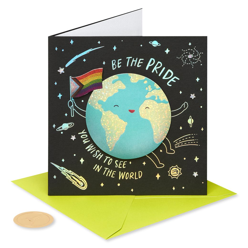 Be the Pride Blank Pride Month Greeting Card for LGBTQIA+ Image 4