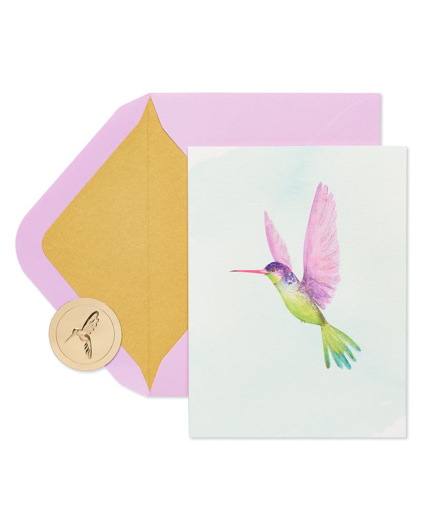 Hummingbird Birthday Greeting Card Papyrus