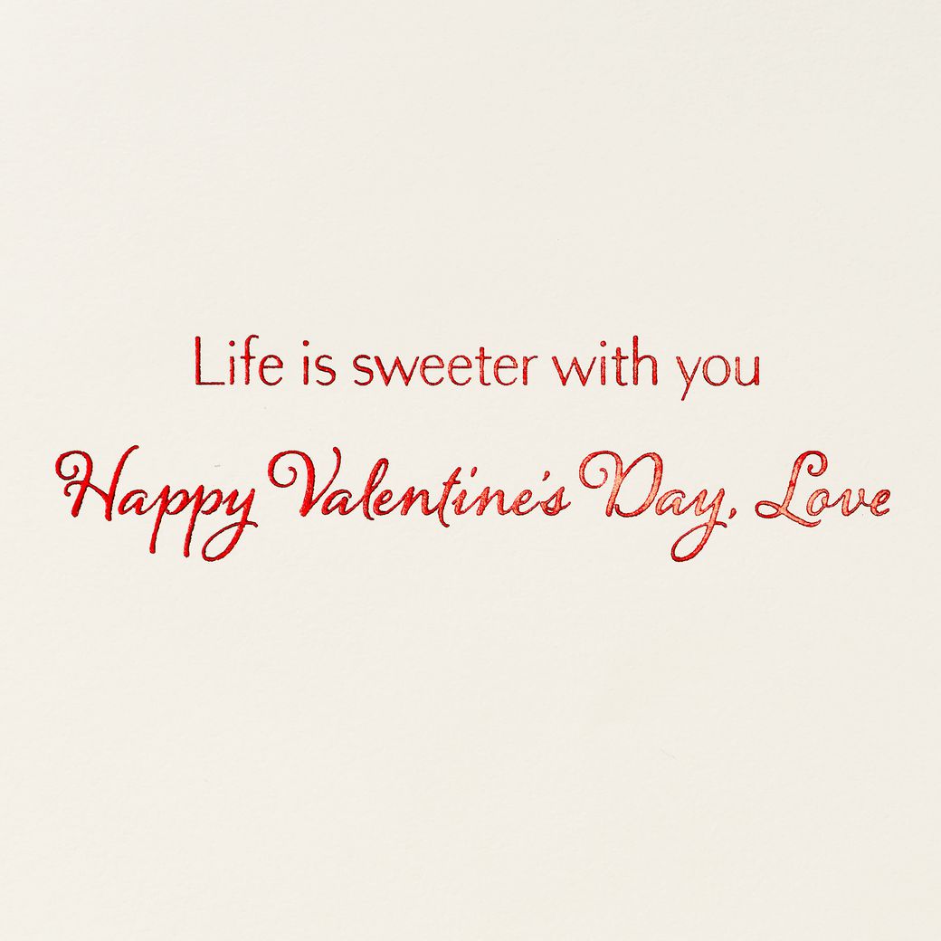 Sweeter With You Valentine's Day Greeting Card - Papyrus