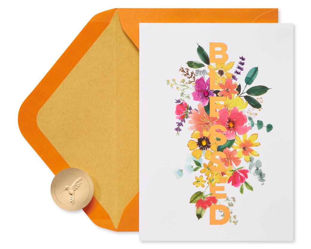 Blessed Happy Thanksgiving Greeting Card - Papyrus