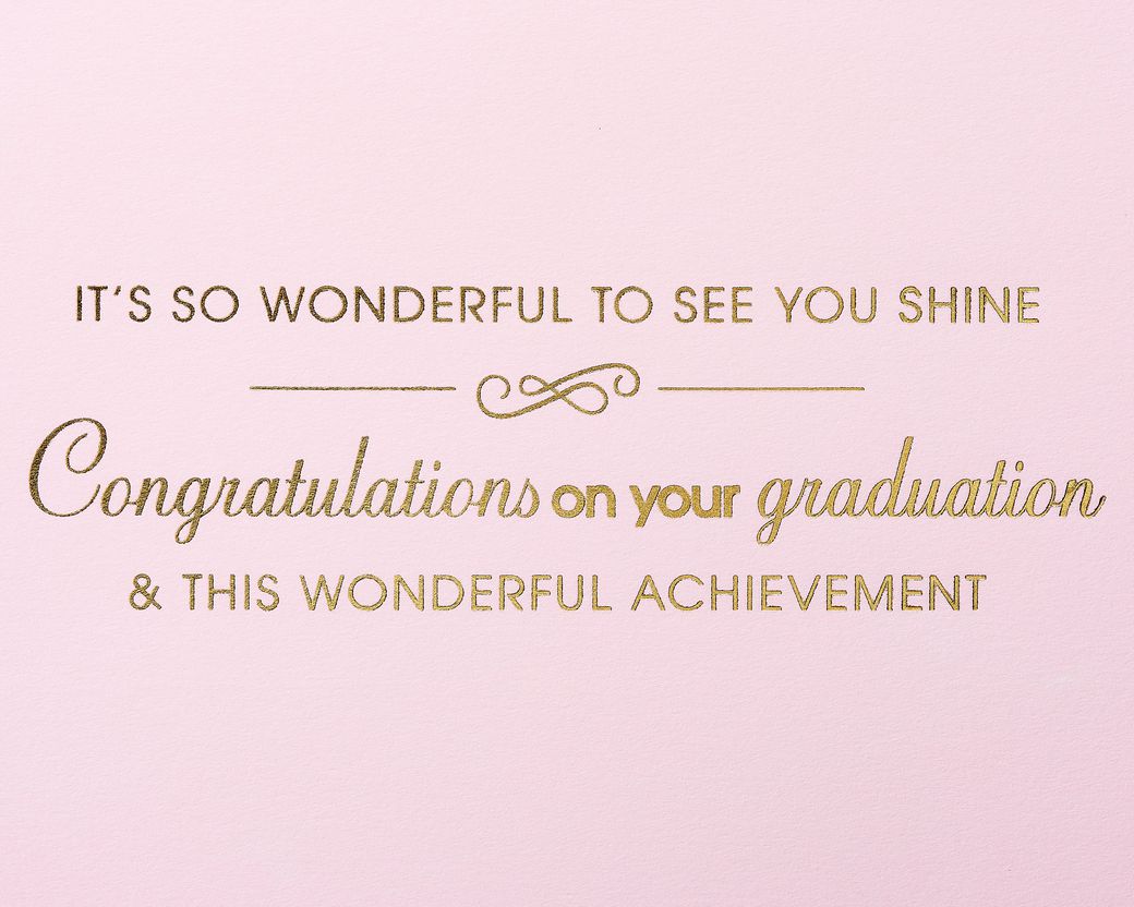 Wonderful Achievement Graduation Greeting Card - Papyrus