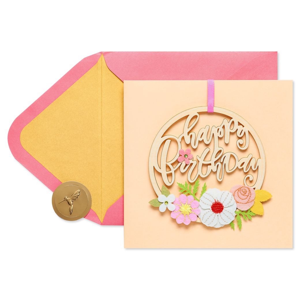 Floral Birthday Greeting Card Papyrus