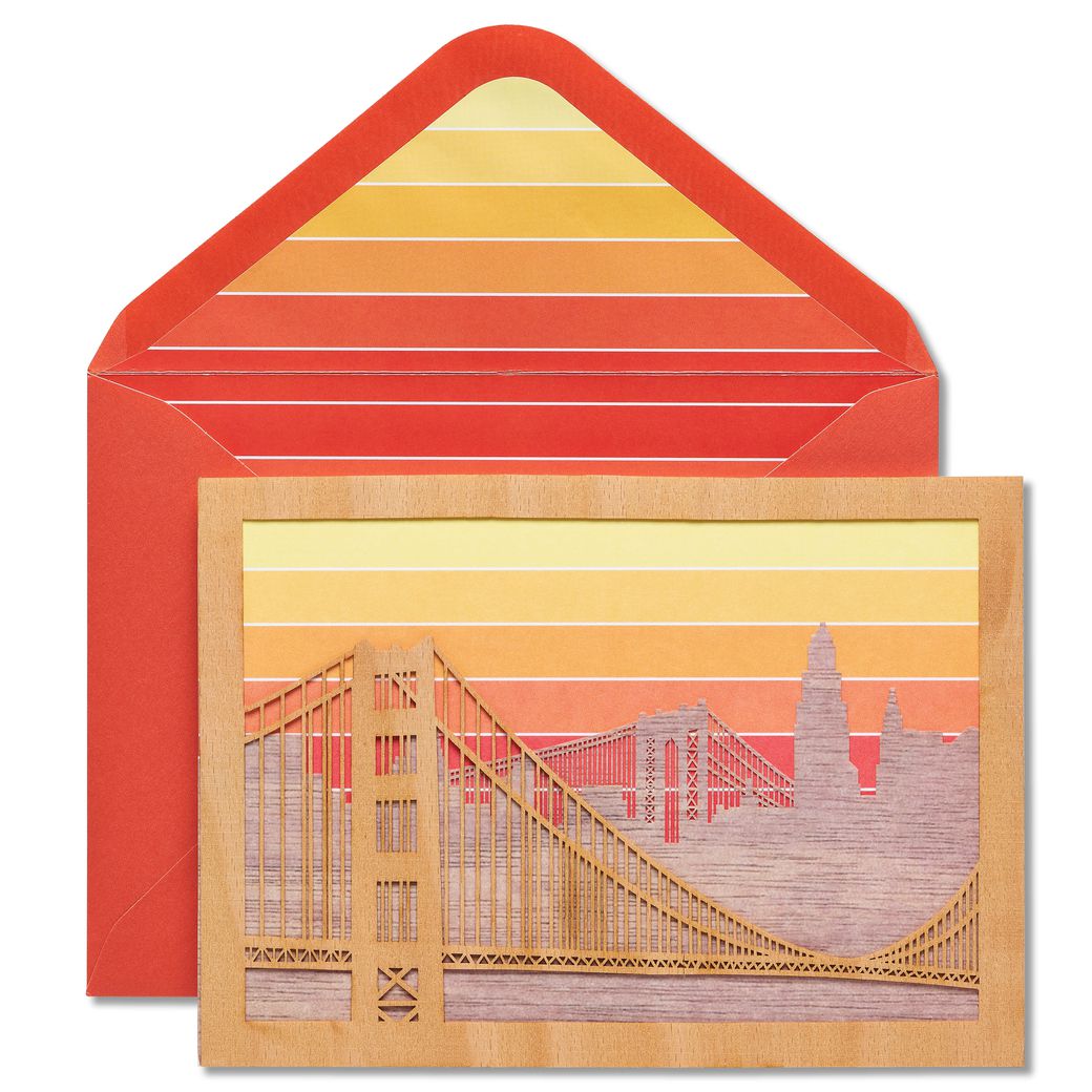 Cityscape Birthday Greeting Card Papyrus