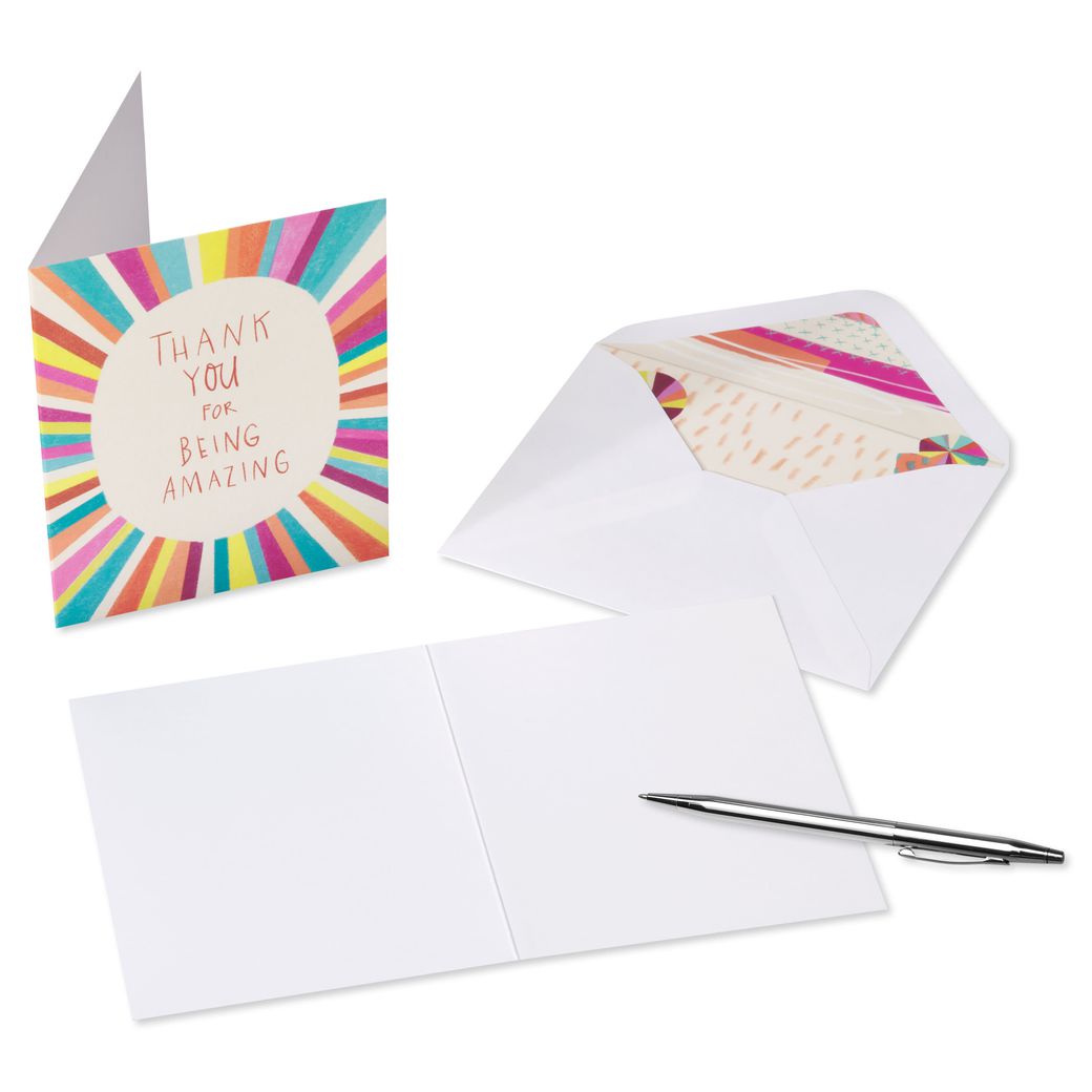 Power Affirmations Blank Encouragement Note Cards With Envelopes, 20 ...