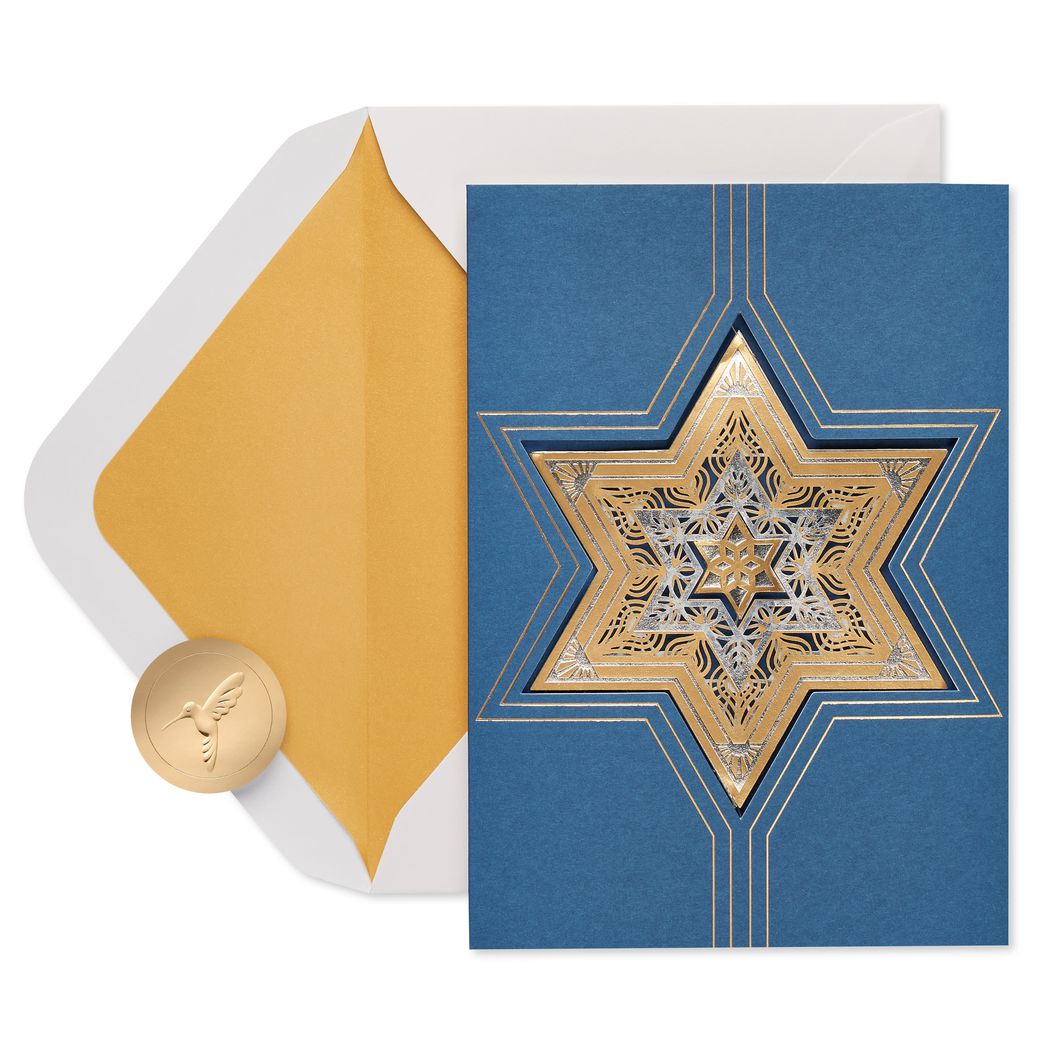 Happiness And Light Hanukkah Greeting Card - Papyrus