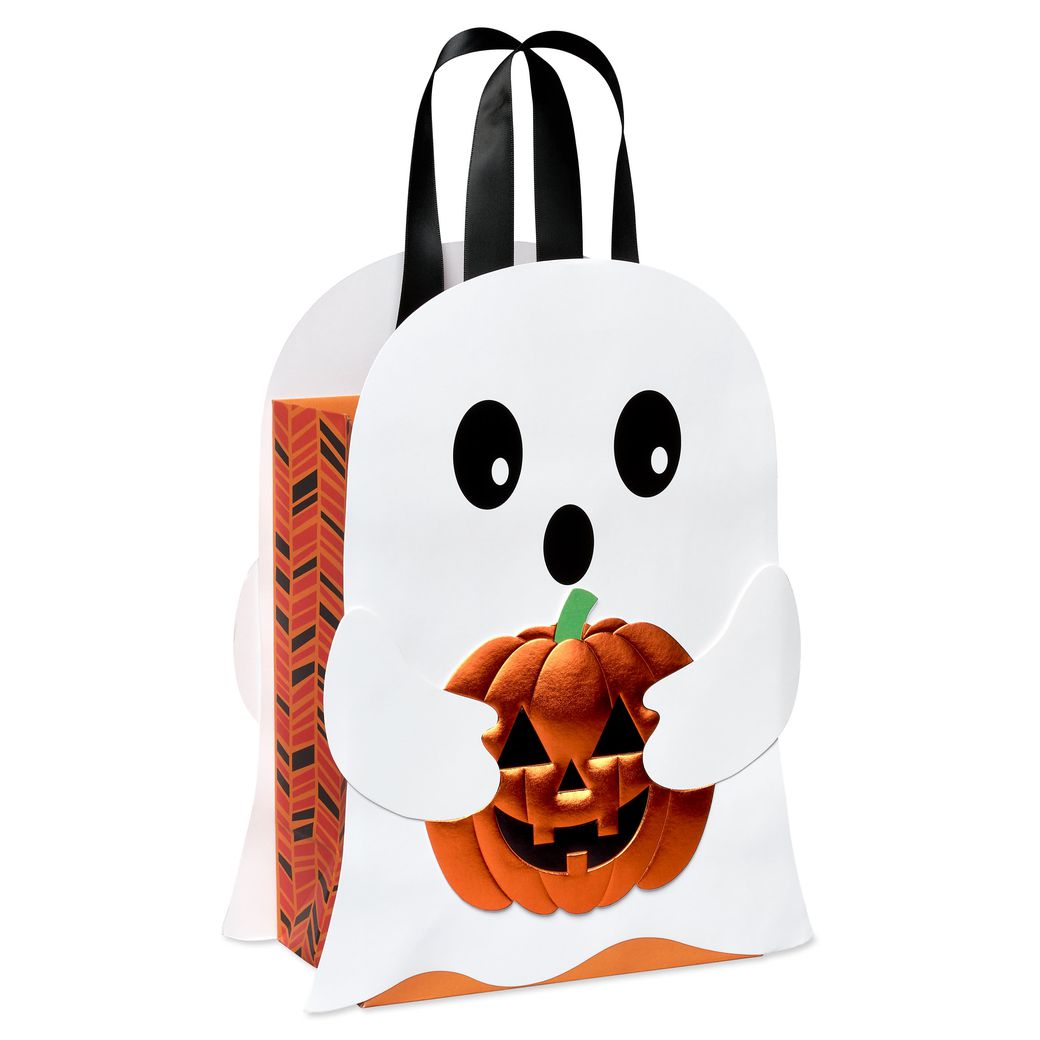 Ghost 7" Medium Halloween Gift Bag, 1 Bag Papyrus