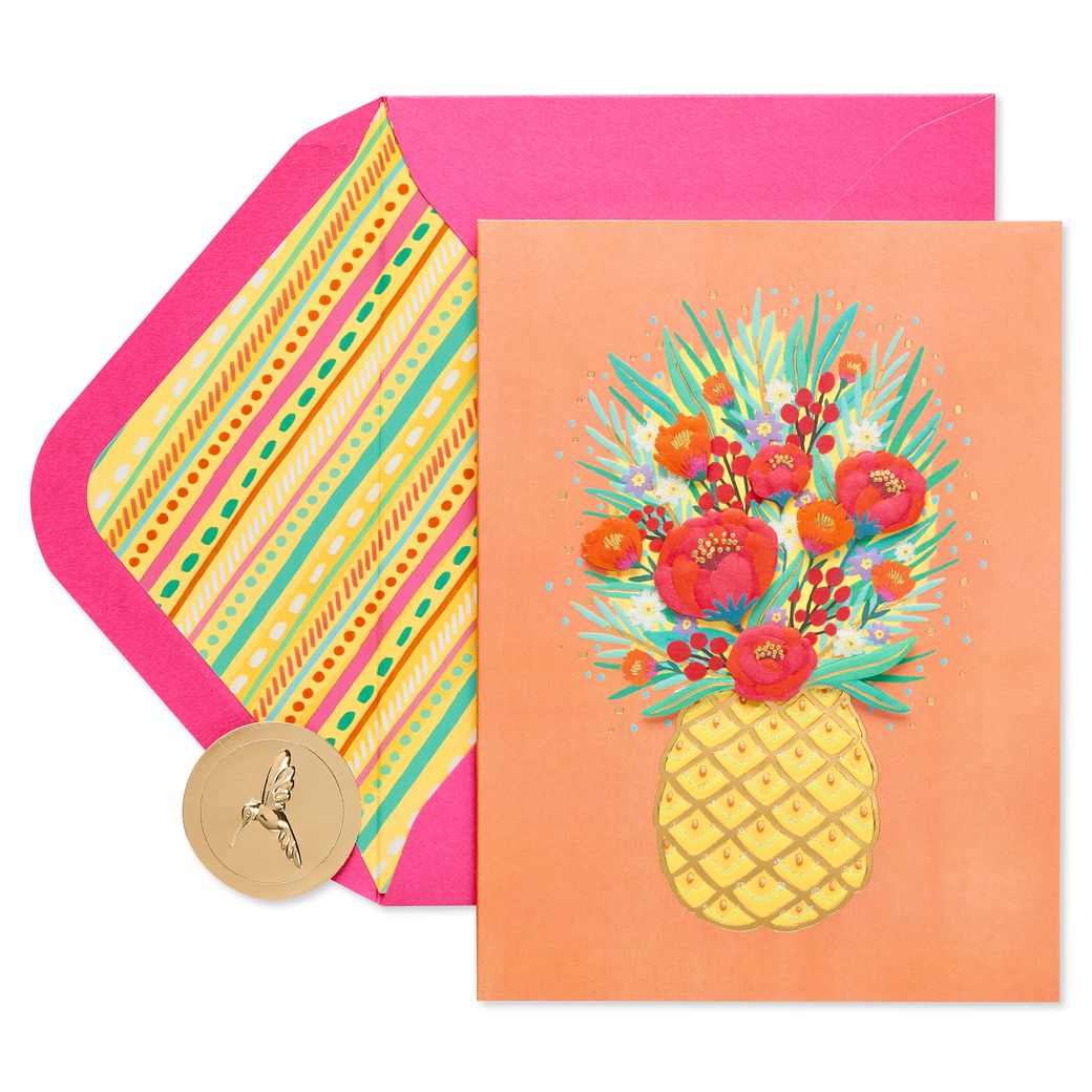 Pineapple Birthday Greeting Card - Papyrus
