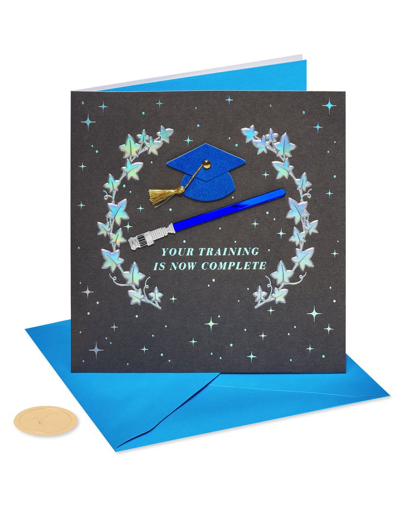 May The Force Be With You Star Wars Graduation Greeting Card - Papyrus