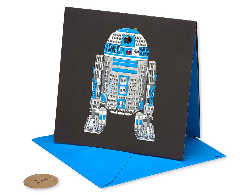 Star Wars Gem R2D2 Birthday Greeting Card - Papyrus