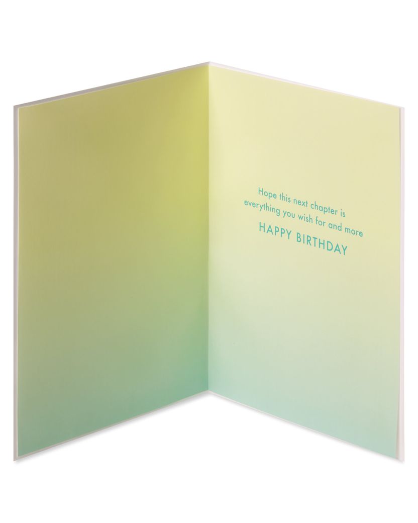 This Next Chapter 30th Birthday Greeting Card - Papyrus