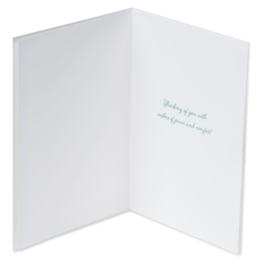 Elegant Greenery Sympathy Greeting Card - Papyrus