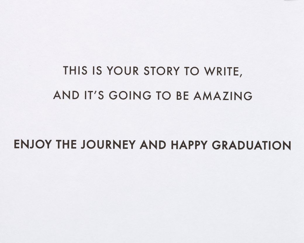 Your Story To Write Graduation Greeting Card - Papyrus