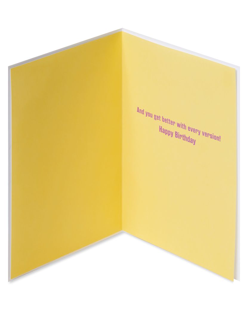 Just Upgrading Funny Birthday Greeting Card - Papyrus
