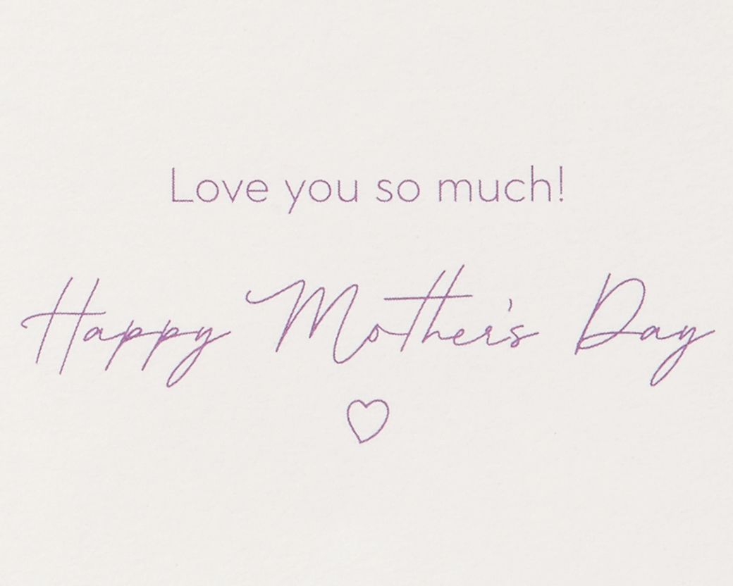 Love You So Much Mothers Day Greeting Card Papyrus