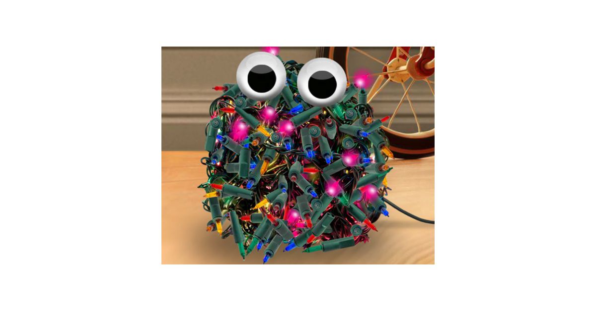 Talking Christmas Lights Ecard (Personalize) American Greetings