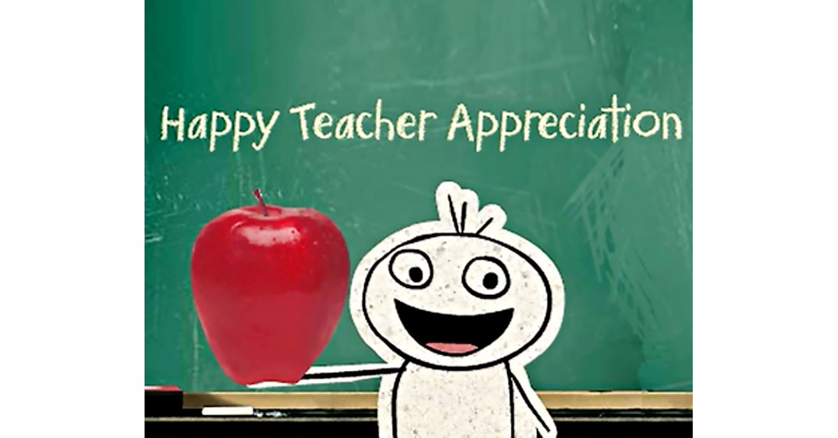 5/8 Teacher Appreciation Day Ecard American Greetings