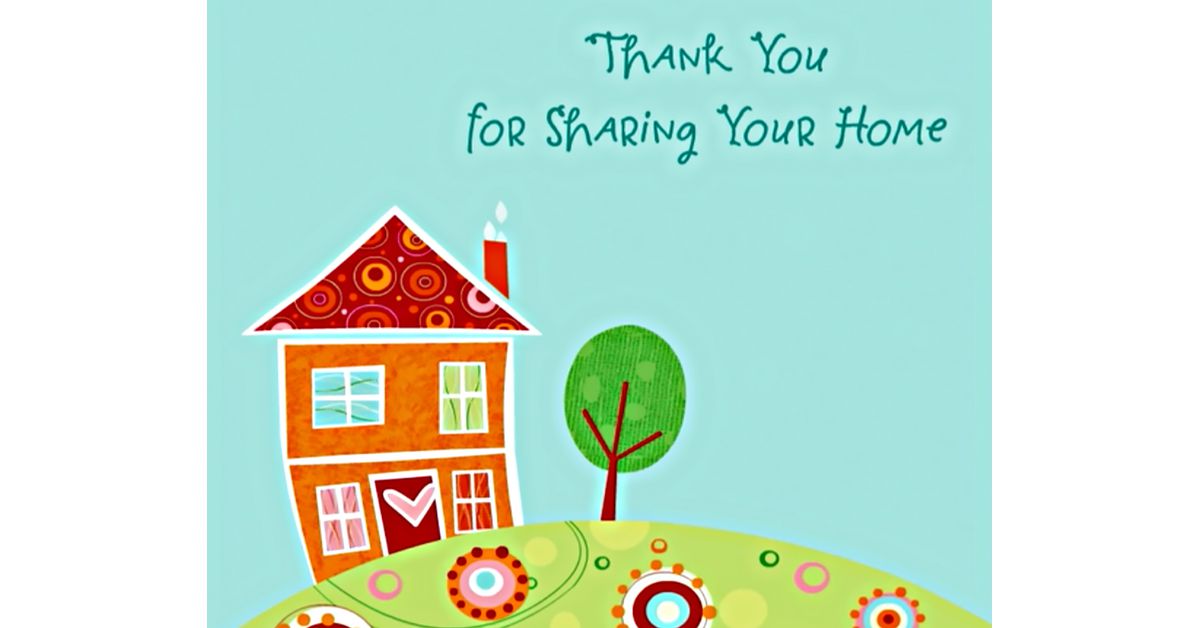 Thanks For Your Hospitality Ecard American Greetings