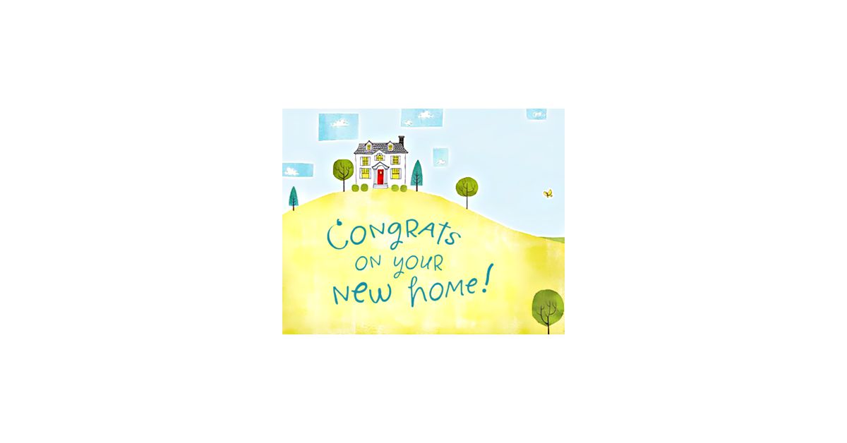 New Home (Postcard) American Greetings