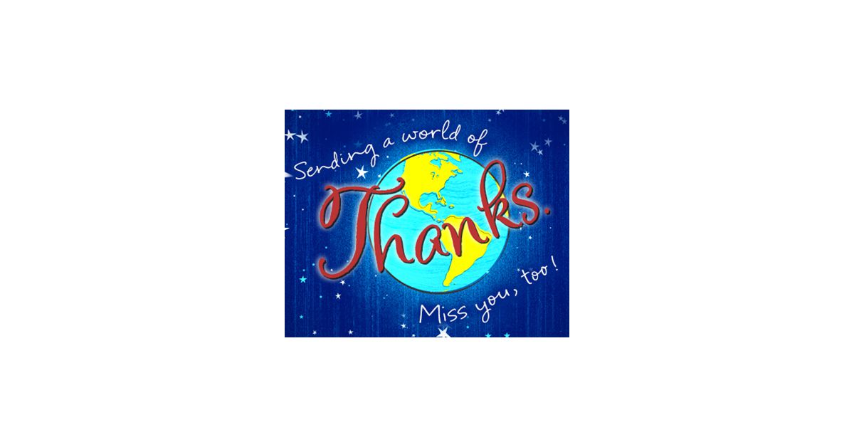 A World Of Thanks Reply | American Greetings