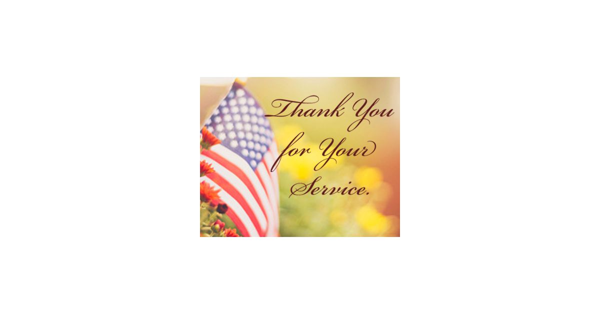 Thank You For Your Service Ecard American Greetings