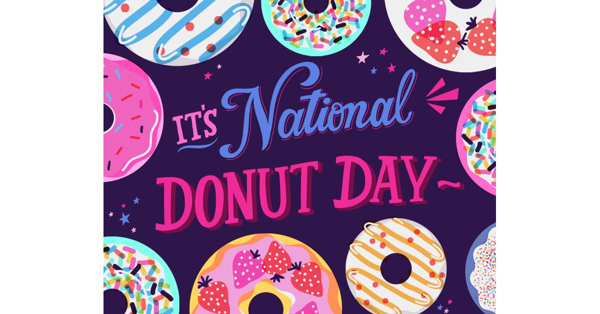 6/4 National Donut Day (Postcard) American Greetings