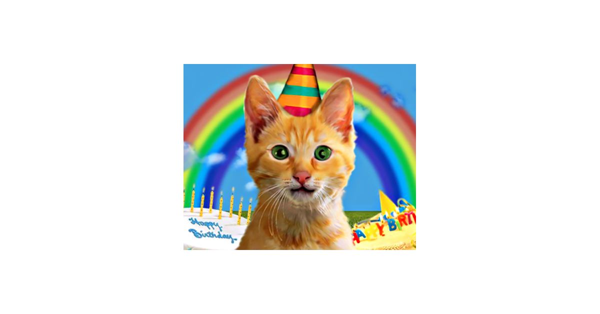 Birthday Kitty Ecard Talking American Greetings
