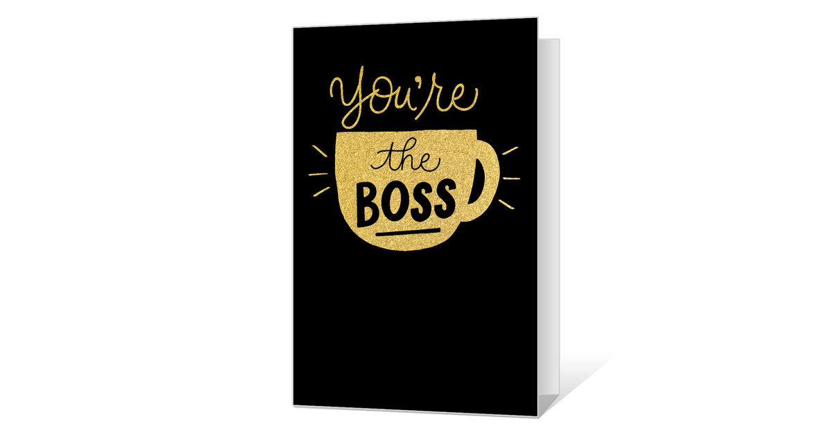 Cool Boss American Greetings 7169