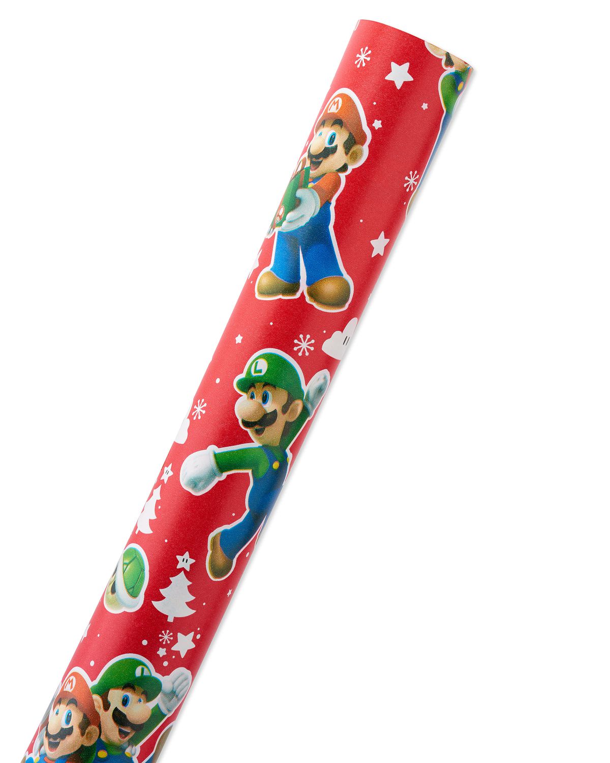 Super Mario Brothers™ Christmas Wrapping Paper, 40 Total Sq. Ft