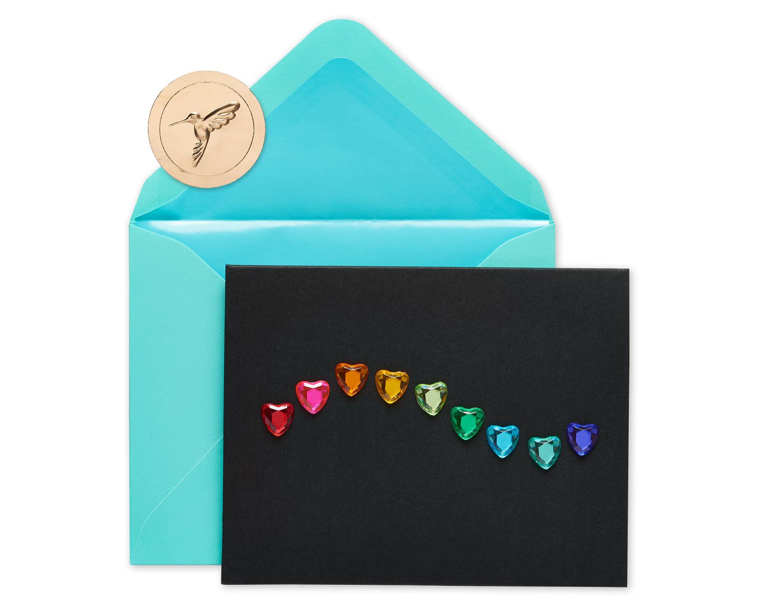 Rainbow Gems Boxed Blank Note Cards With Envelopes, 6