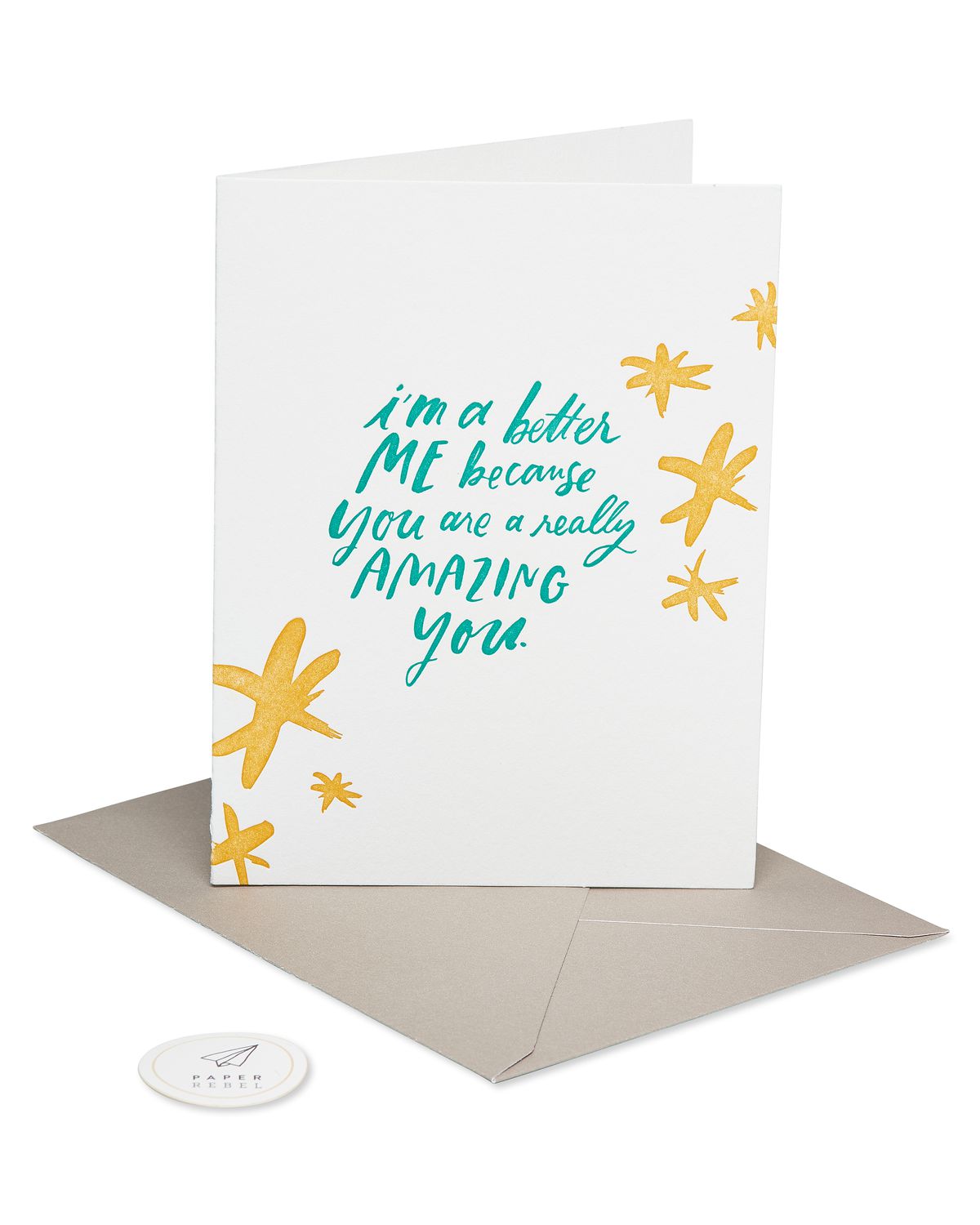 you're amazing mother's day card paper rebel