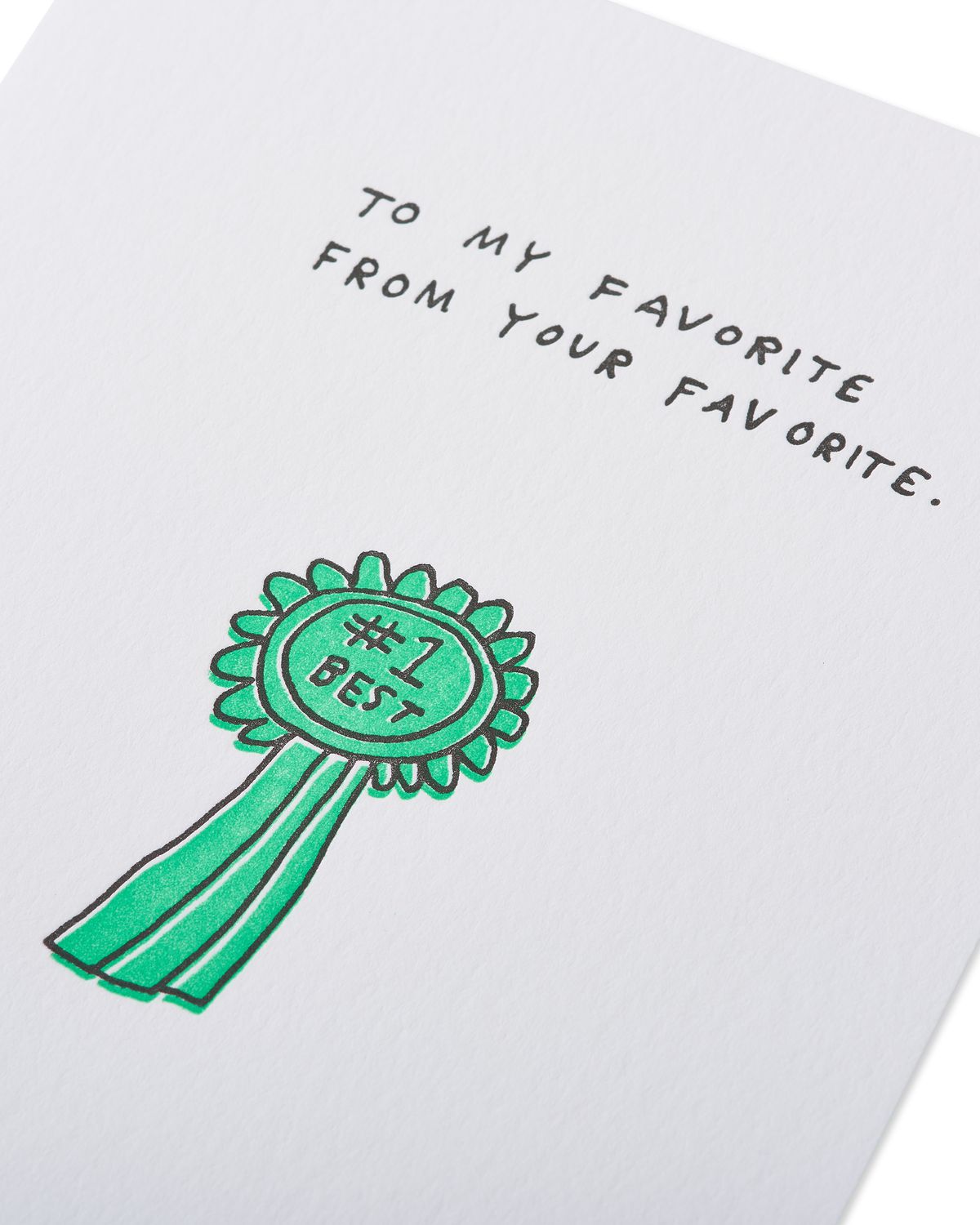 playing favorites mother's day card paper rebel