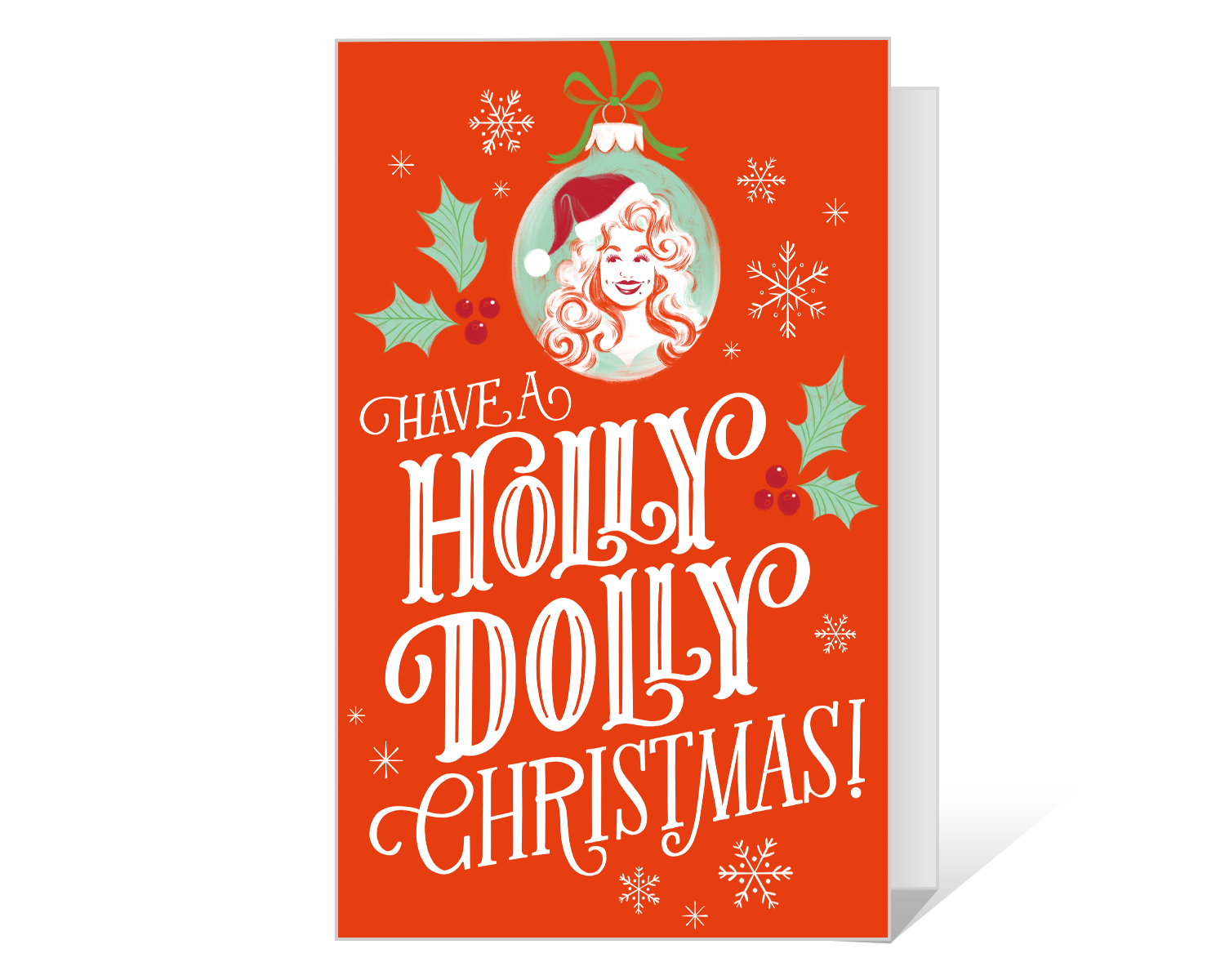 Holly Dolly Christmas Printable | American Greetings