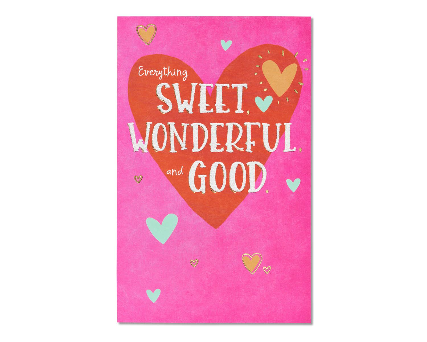 Sweet Wonderful Good Valentine's Day Card American Greetings