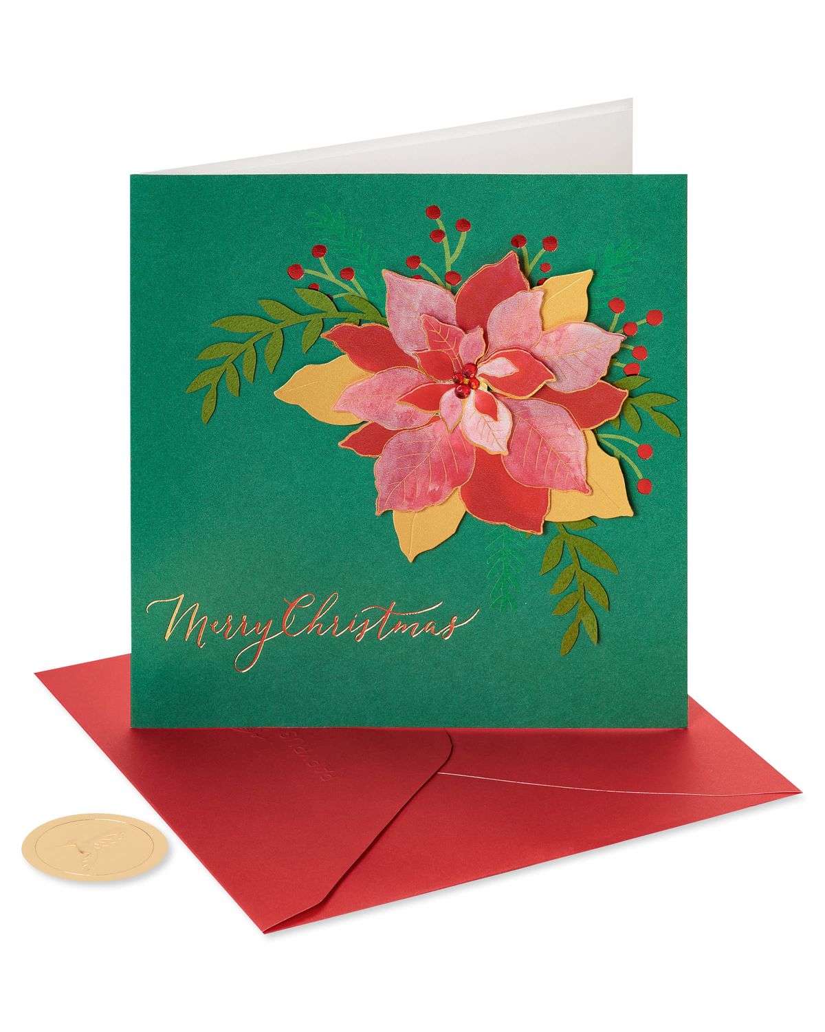 Christmas Magnolia Christmas Greeting Card Papyrus